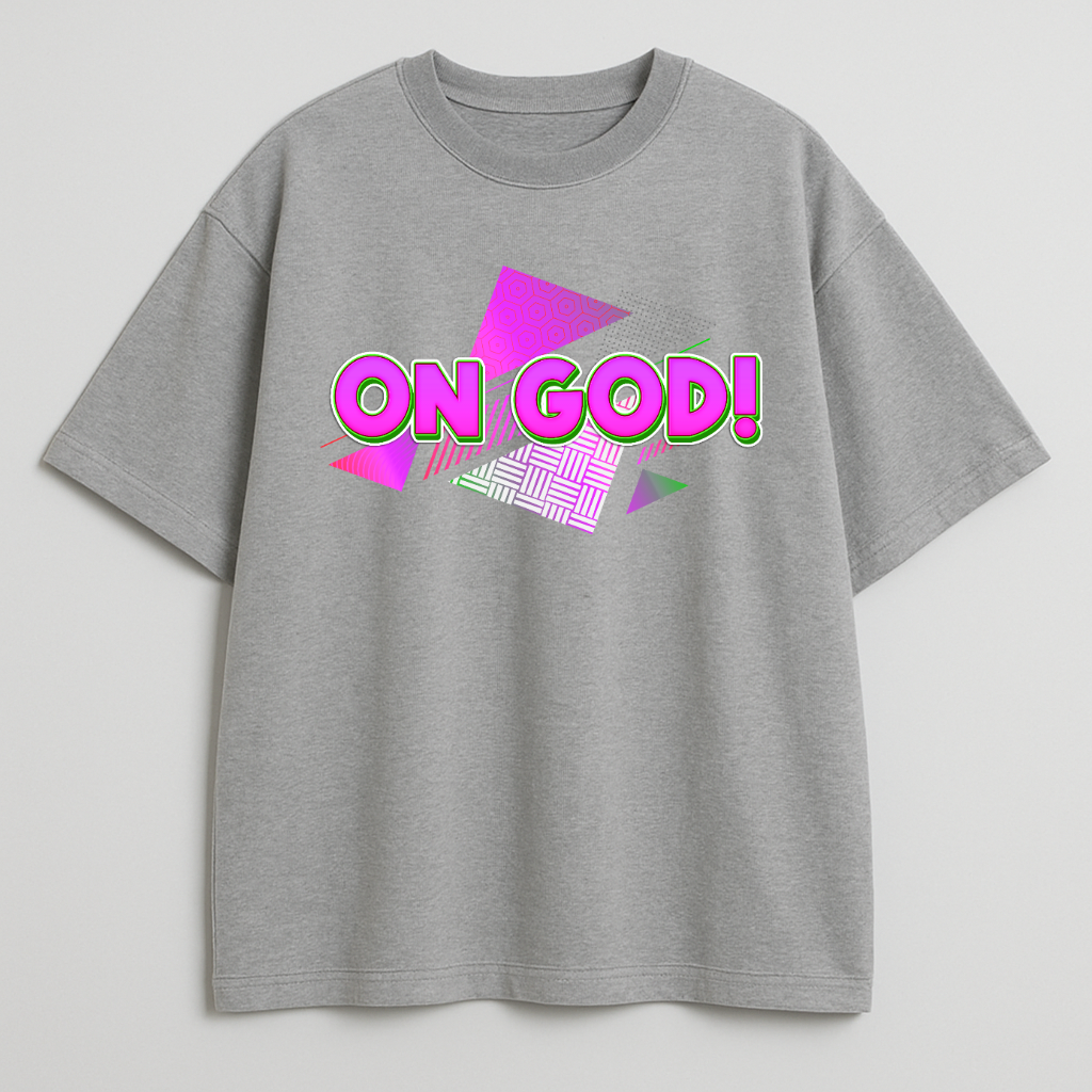 On God Oversized T-Shirt