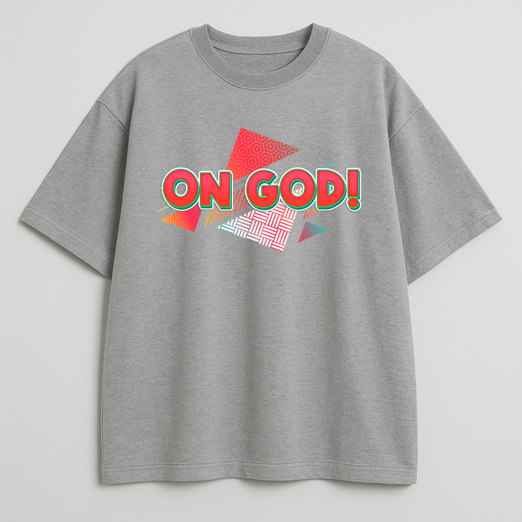 On God Oversized T-Shirt