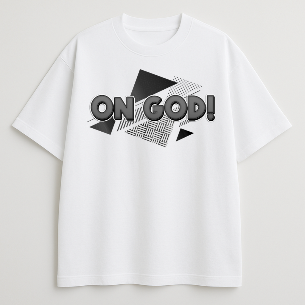 On God Oversized T-Shirt