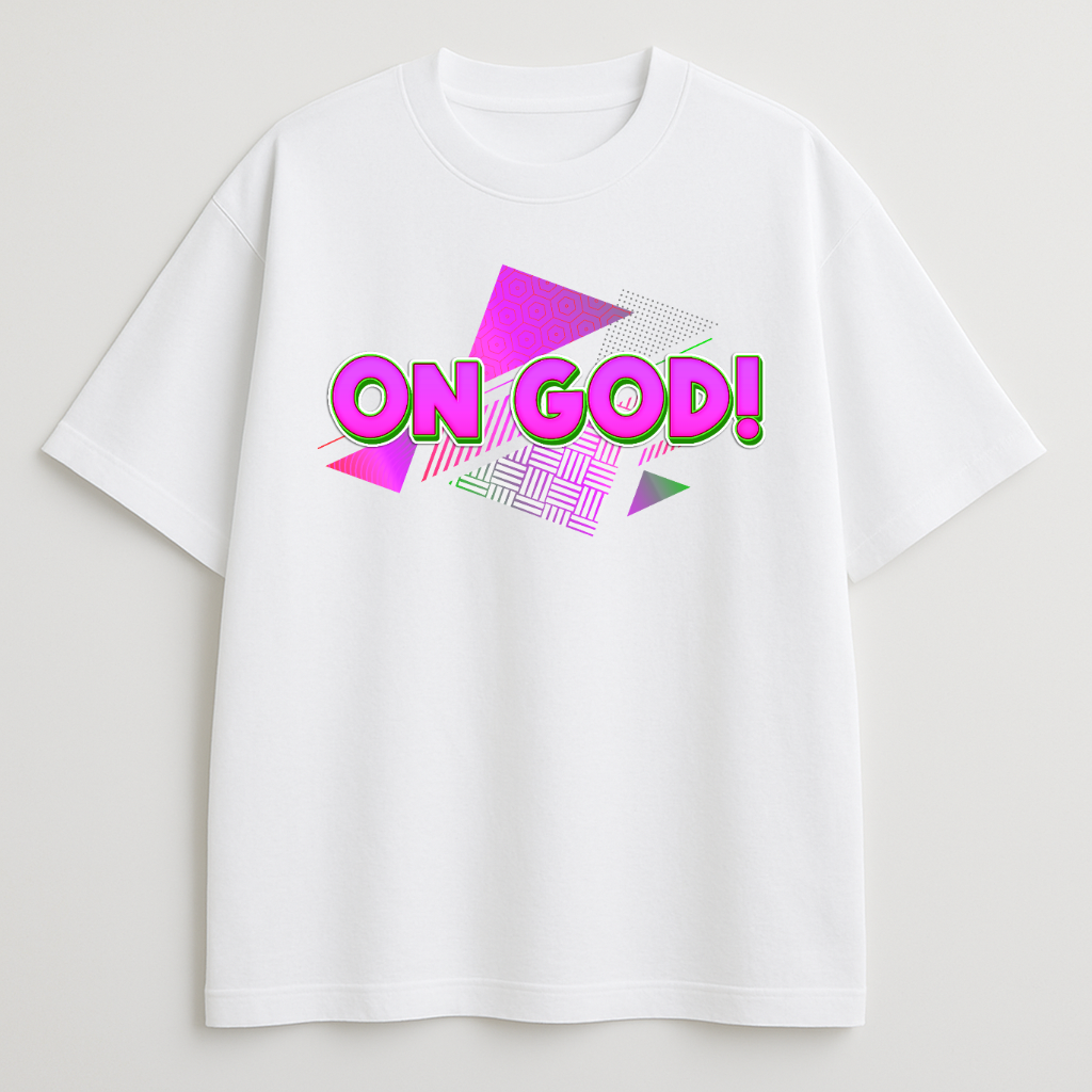On God Oversized T-Shirt