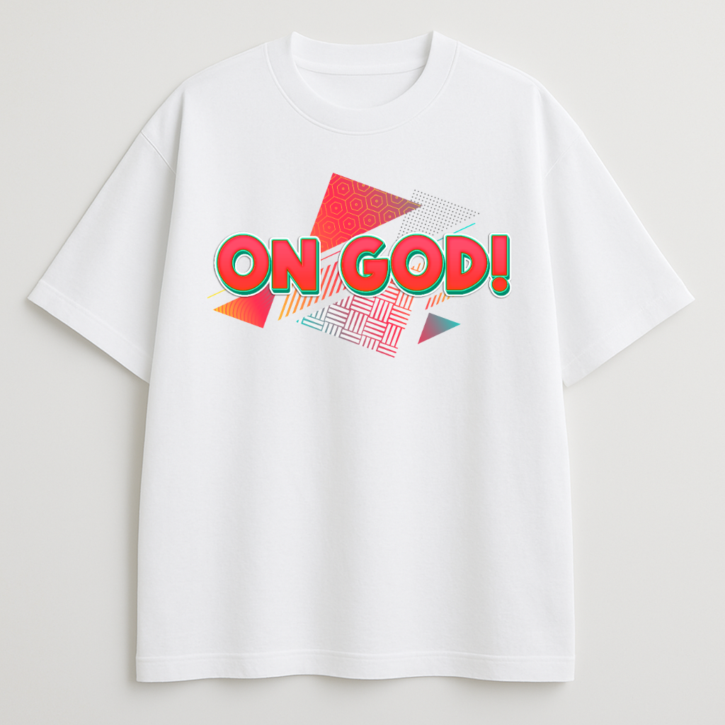 On God Oversized T-Shirt
