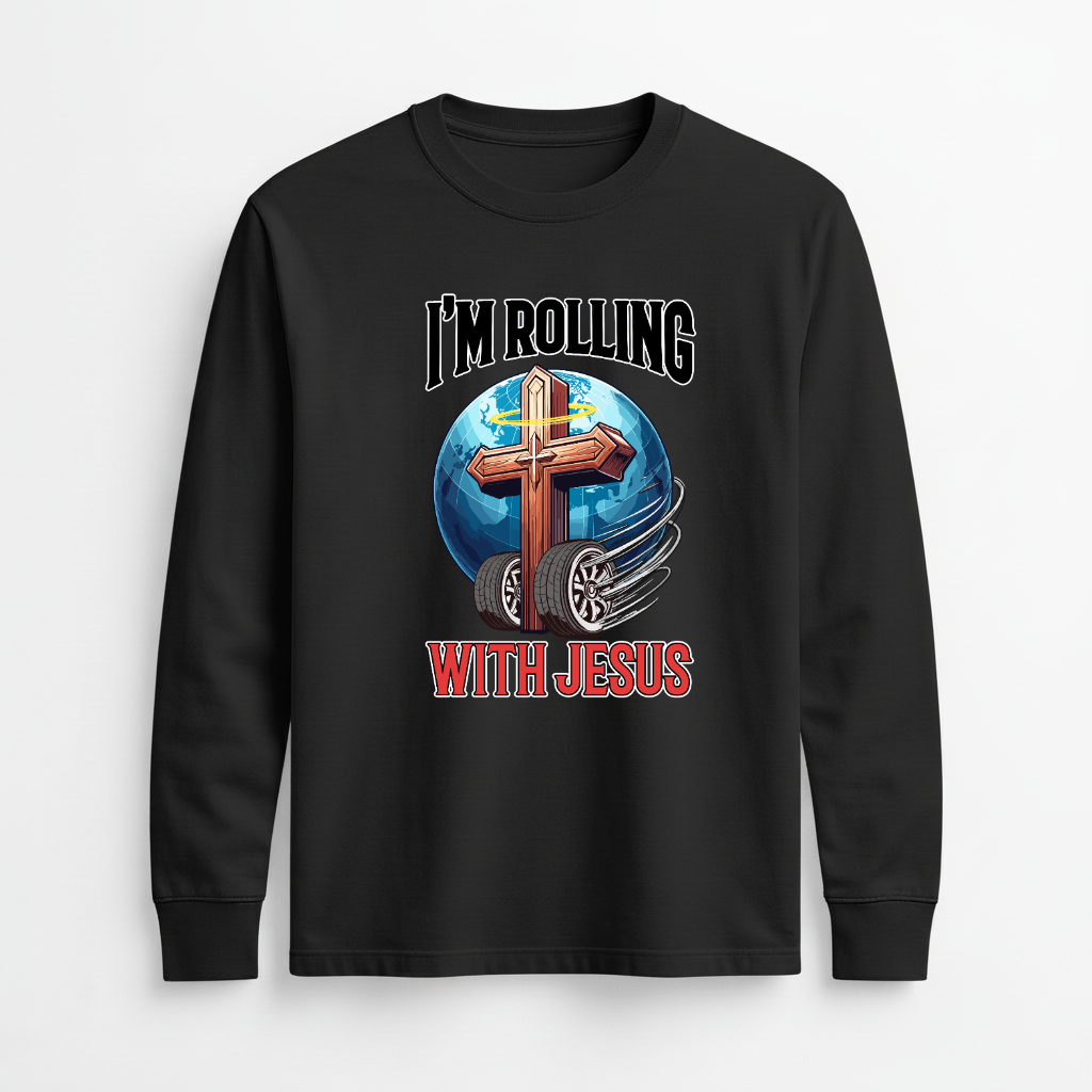 Rolling with Jesus Long Sleeve T-Shirt