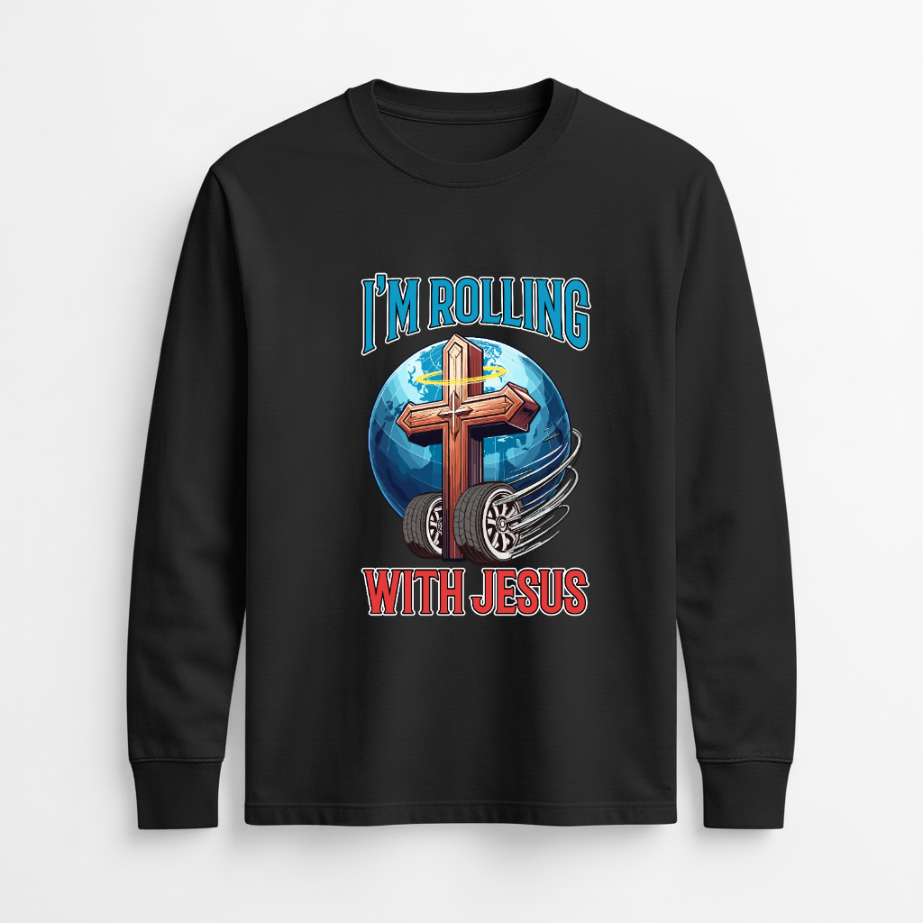 Rolling with Jesus Longsleeve T-Shirt