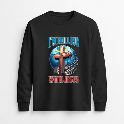 Rolling with Jesus Longsleeve T-Shirt