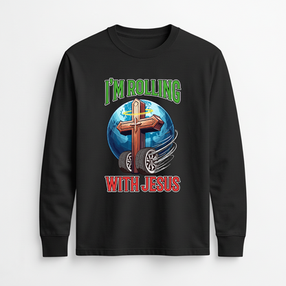 Rolling with Jesus Longsleeve T-Shirt