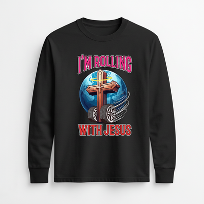 Rolling with Jesus Longsleeve T-Shirt