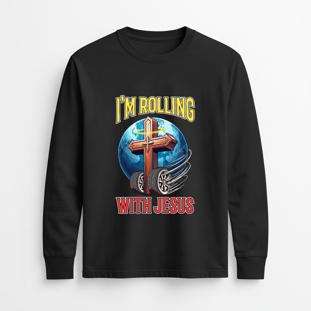 Rolling with Jesus Long Sleeve T-Shirt