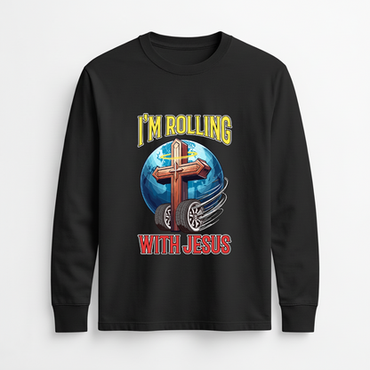 Rolling with Jesus Longsleeve T-Shirt