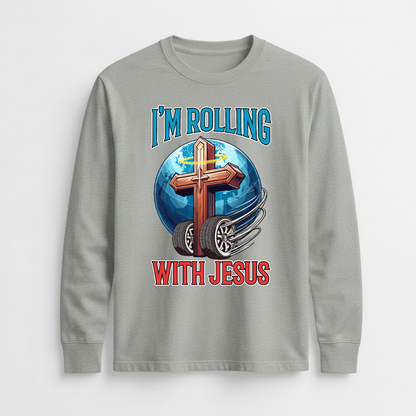 Rolling with Jesus Longsleeve T-Shirt