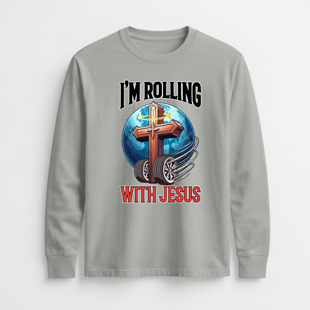 Rolling with Jesus Long Sleeve T-Shirt