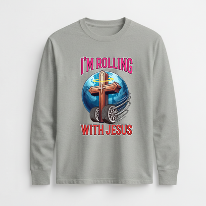 Rolling with Jesus Longsleeve T-Shirt