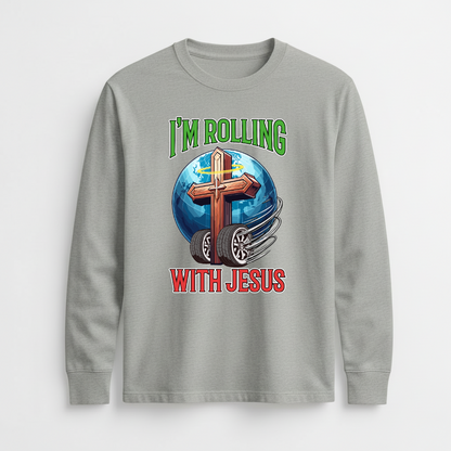 Rolling with Jesus Longsleeve T-Shirt