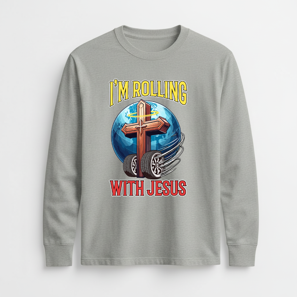 Rolling with Jesus Long Sleeve T-Shirt