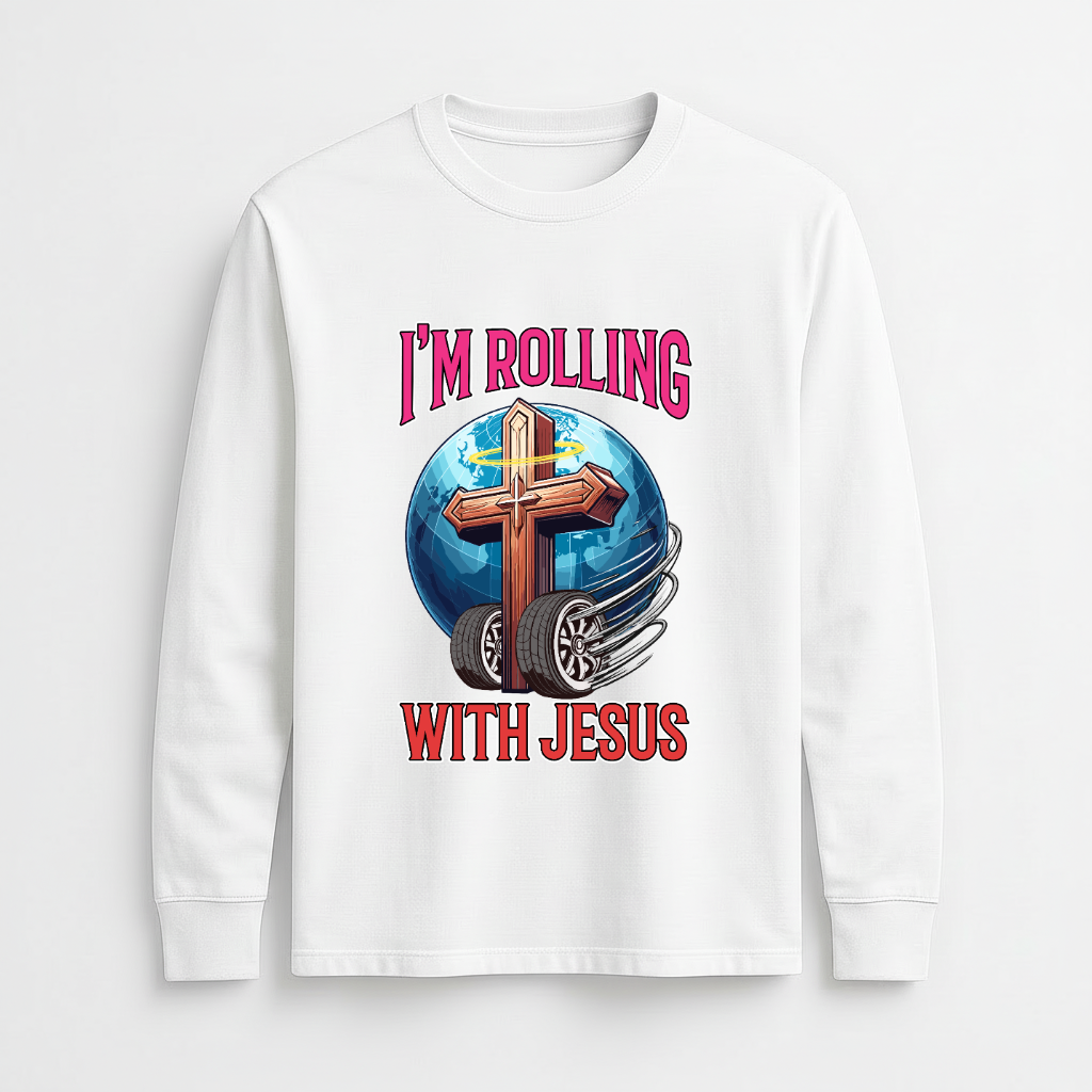 Rolling with Jesus Long Sleeve T-Shirt