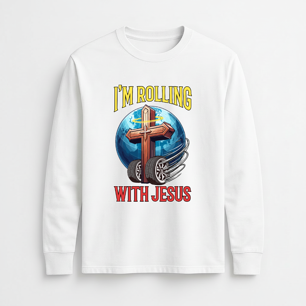 Rolling with Jesus Long Sleeve T-Shirt
