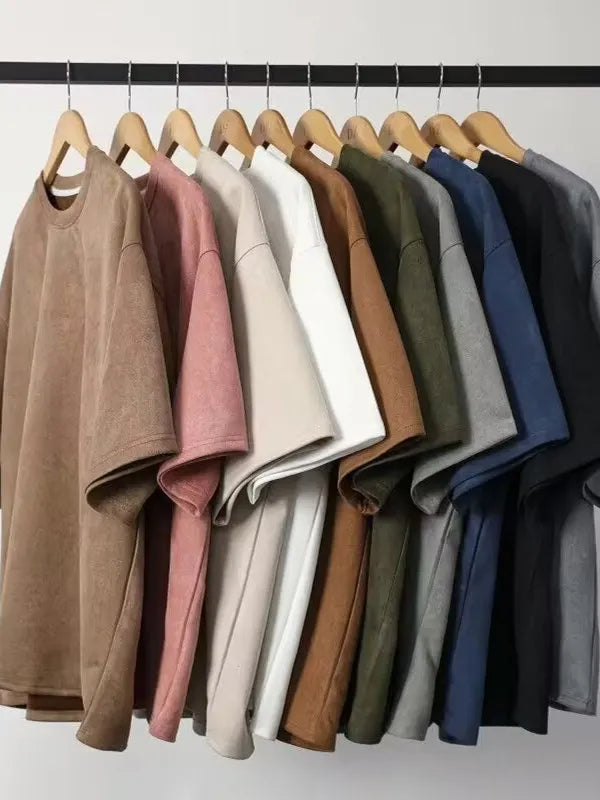 Men's Classic Ultra-Suede Boxy T-Shirt