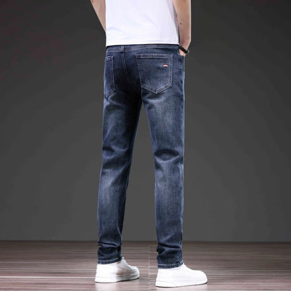 Men’s Casual Slim Straight Stretch Denim Jeans