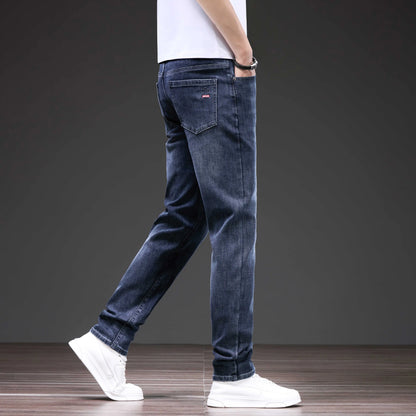 Men’s Casual Slim Straight Stretch Denim Jeans