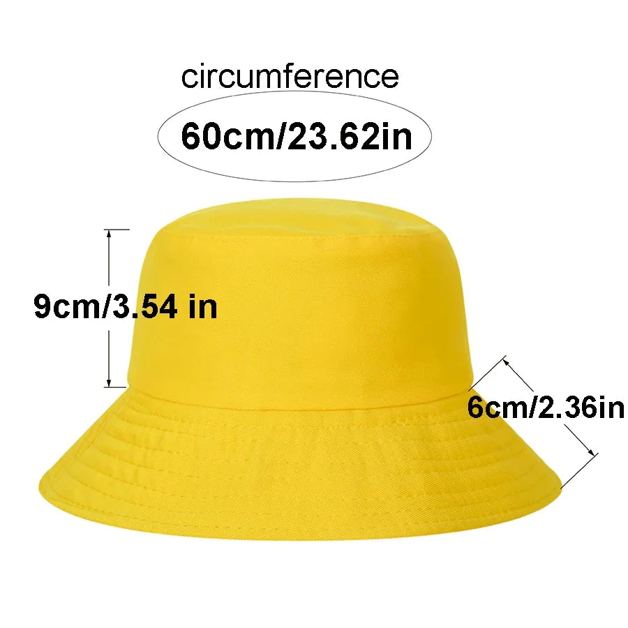 Custom DIY Logo Bucket Hat Unisex