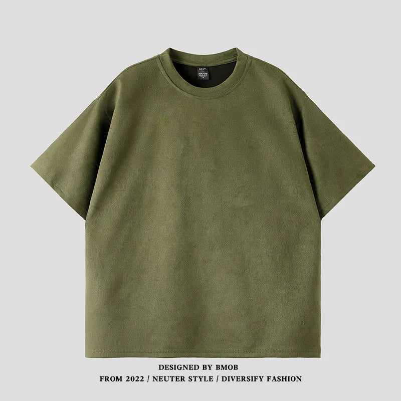 Men's Classic Ultra-Suede Boxy T-Shirt