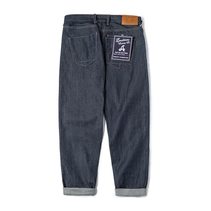 Men’s Vintage Heavyweight Selvedge Raw Denim Jeans
