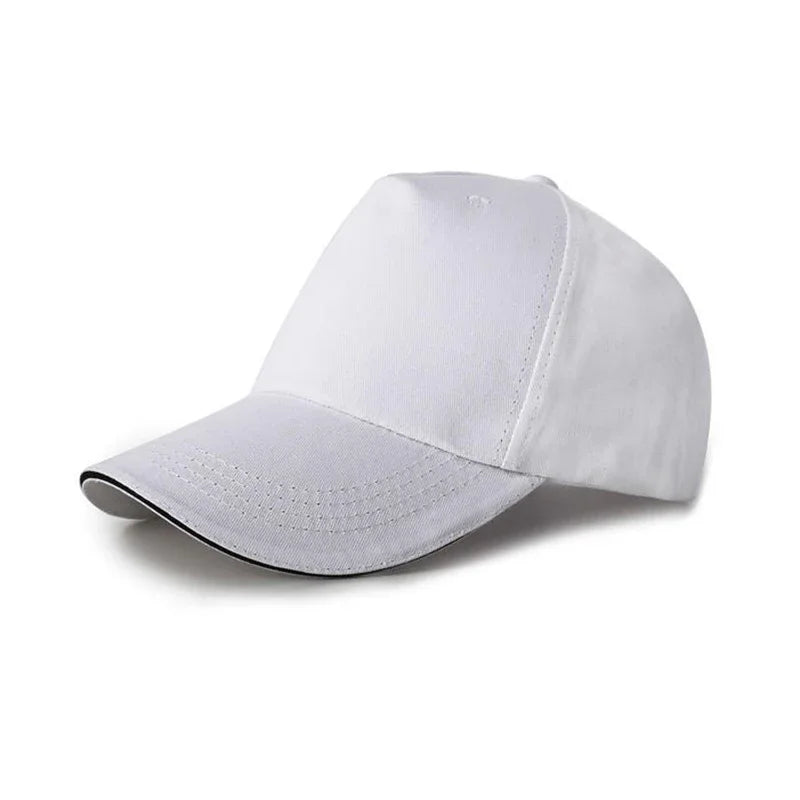 Custom Baseball Hat with Breath Hole Nylon Buckle Golf Cap