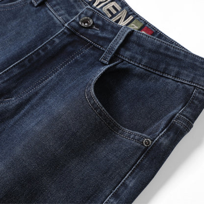 Men’s Casual Slim Straight Stretch Denim Jeans