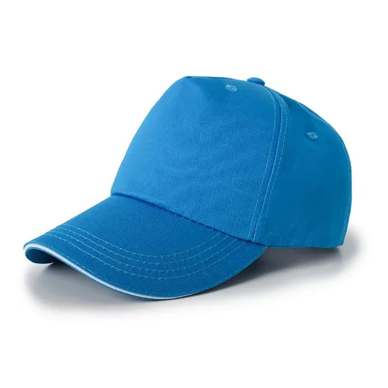 Custom Baseball Hat with Breath Hole Nylon Buckle Golf Cap