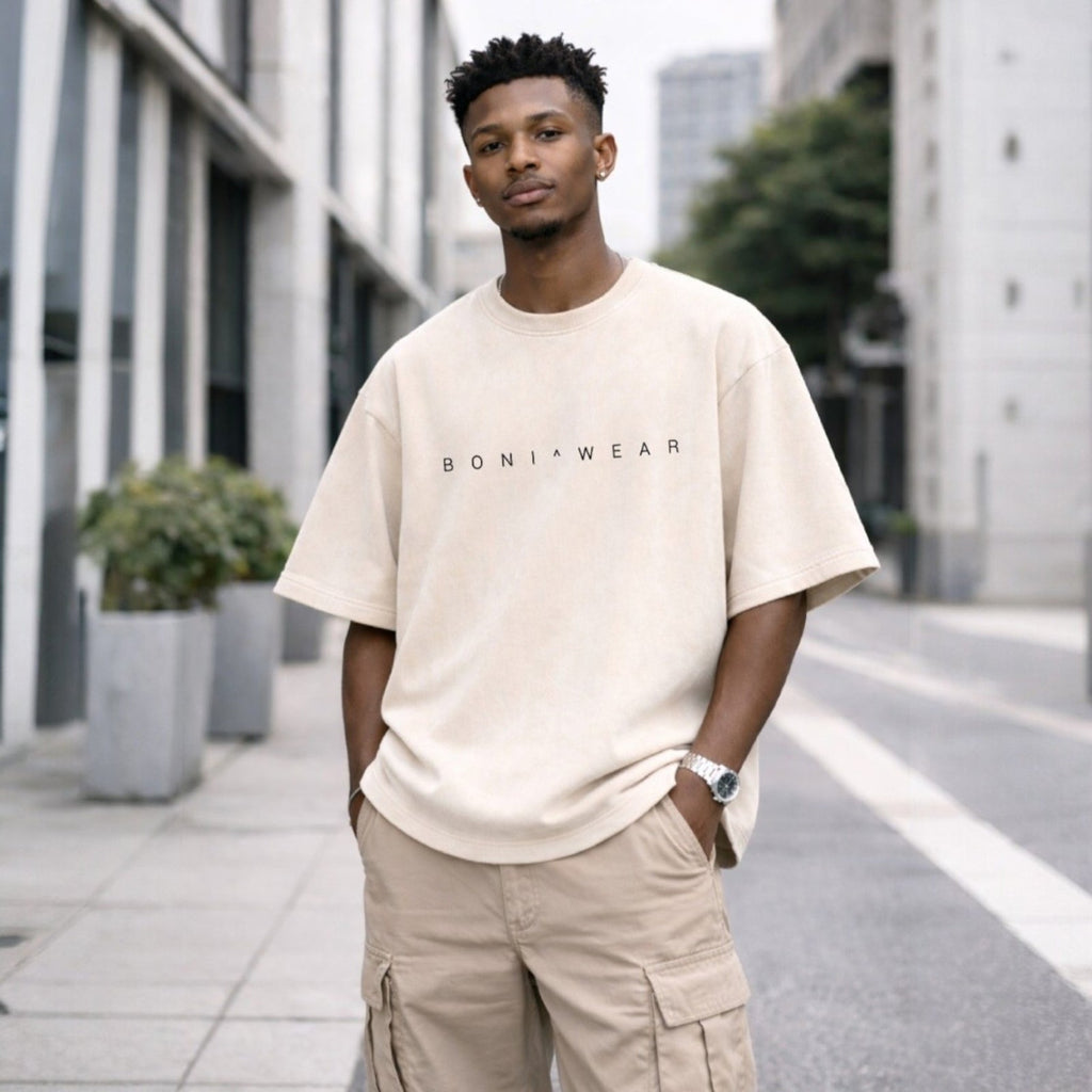 Men's Classic Ultra-Suede Boxy T-Shirt
