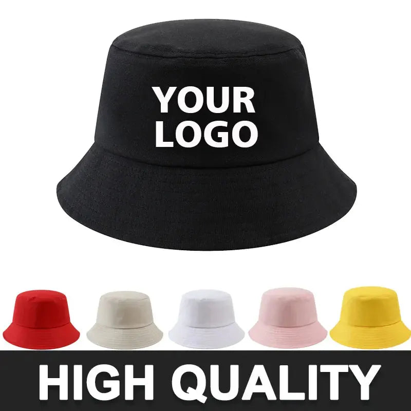 Custom DIY Logo Bucket Hat Unisex