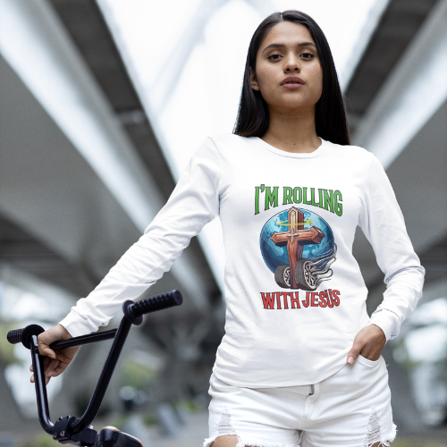 Rolling with Jesus Longsleeve T-Shirt