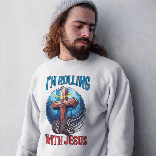 Rolling with Jesus Sweatshirt