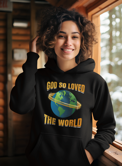 God So Loved Hoodie