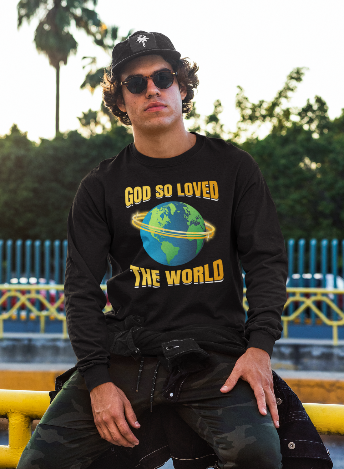 God So Loved Long Sleeve T-shirt