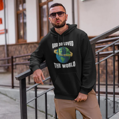 God So Loved Hoodie
