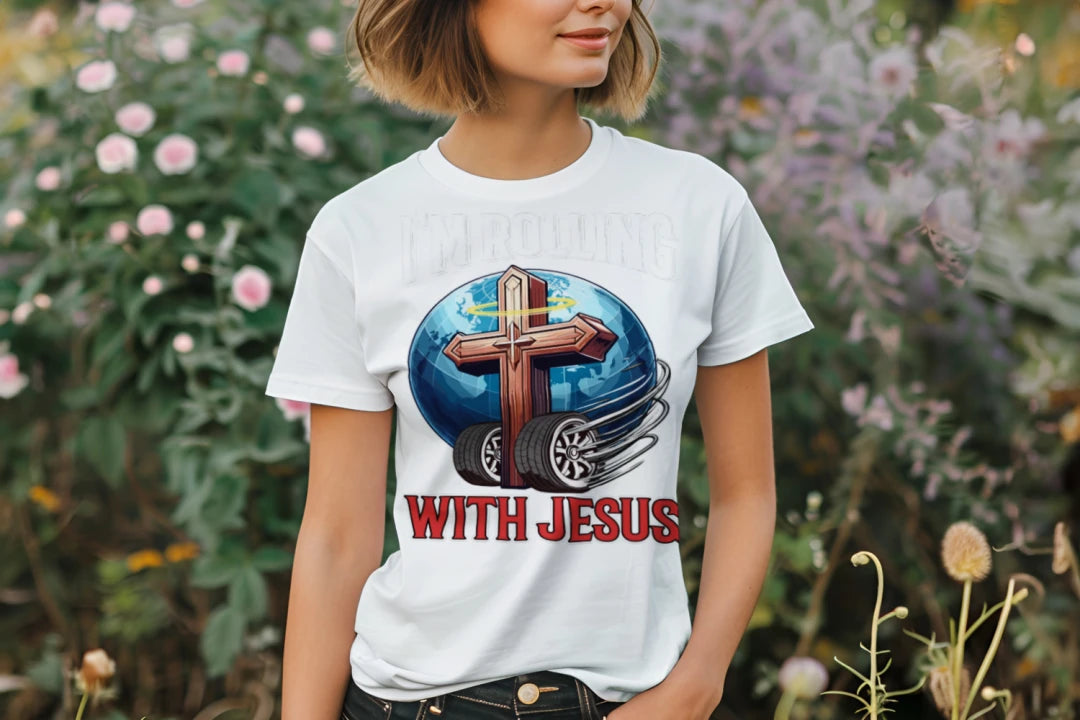 Rolling with Jesus Oversized T-Shirt