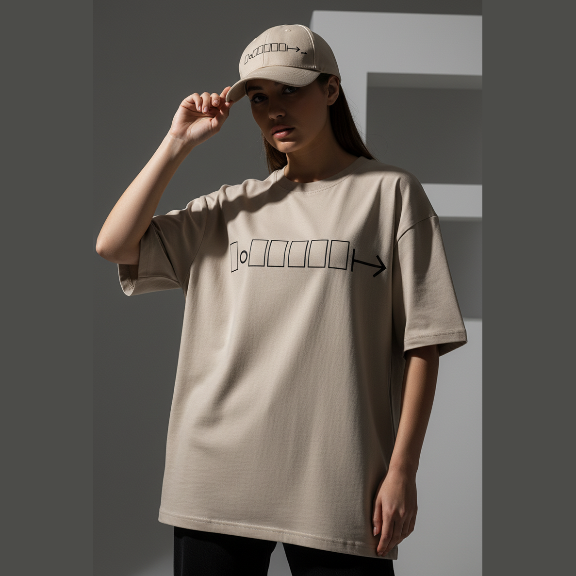 Beige Cap