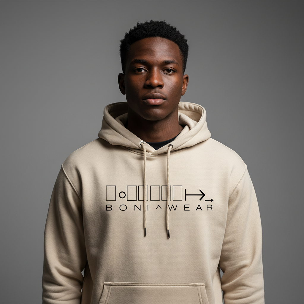 Beige Hoodie