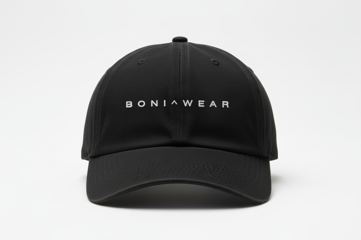 Black Boniwear Cap