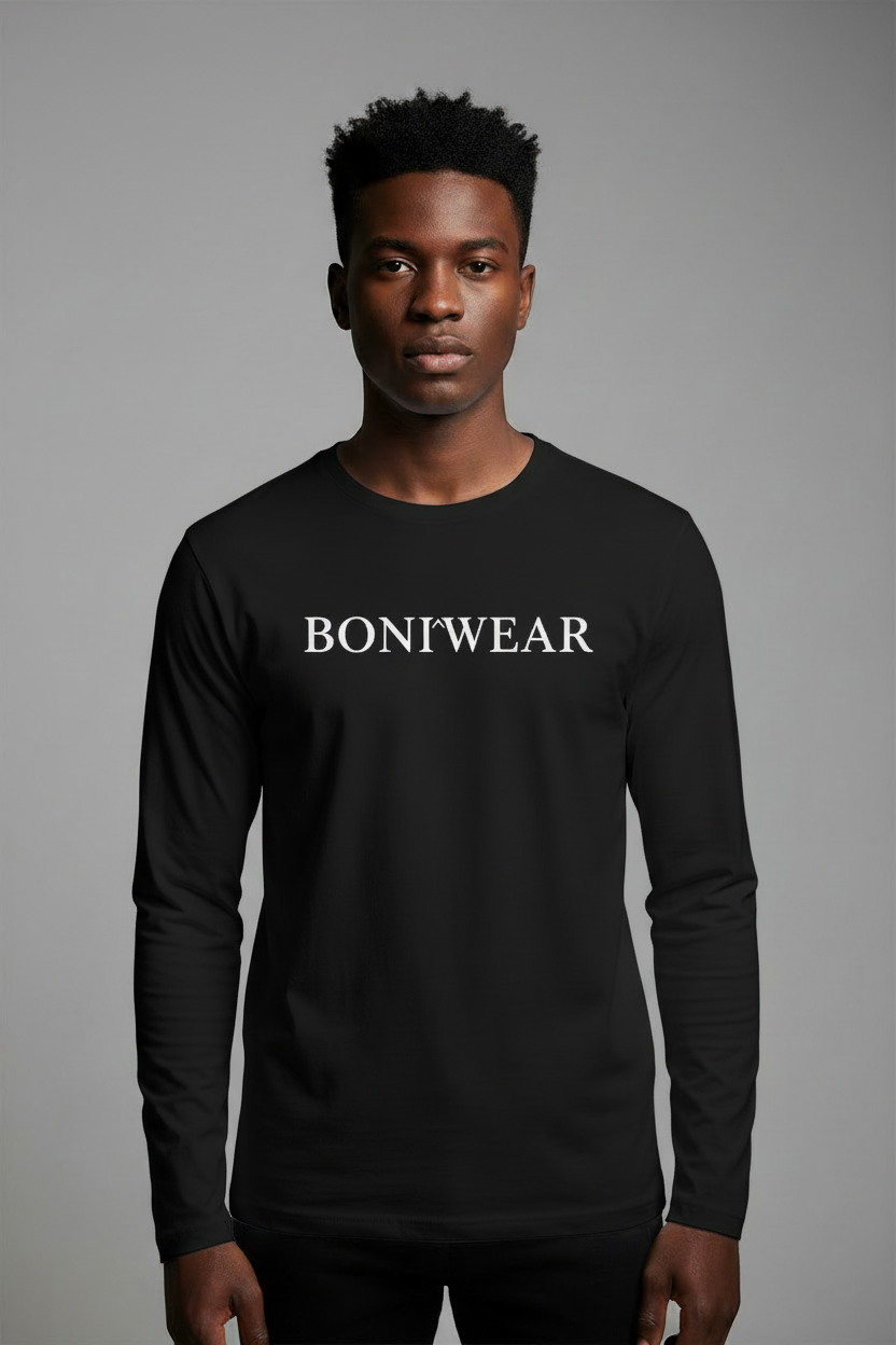 Black Boniwear Long Sleeve