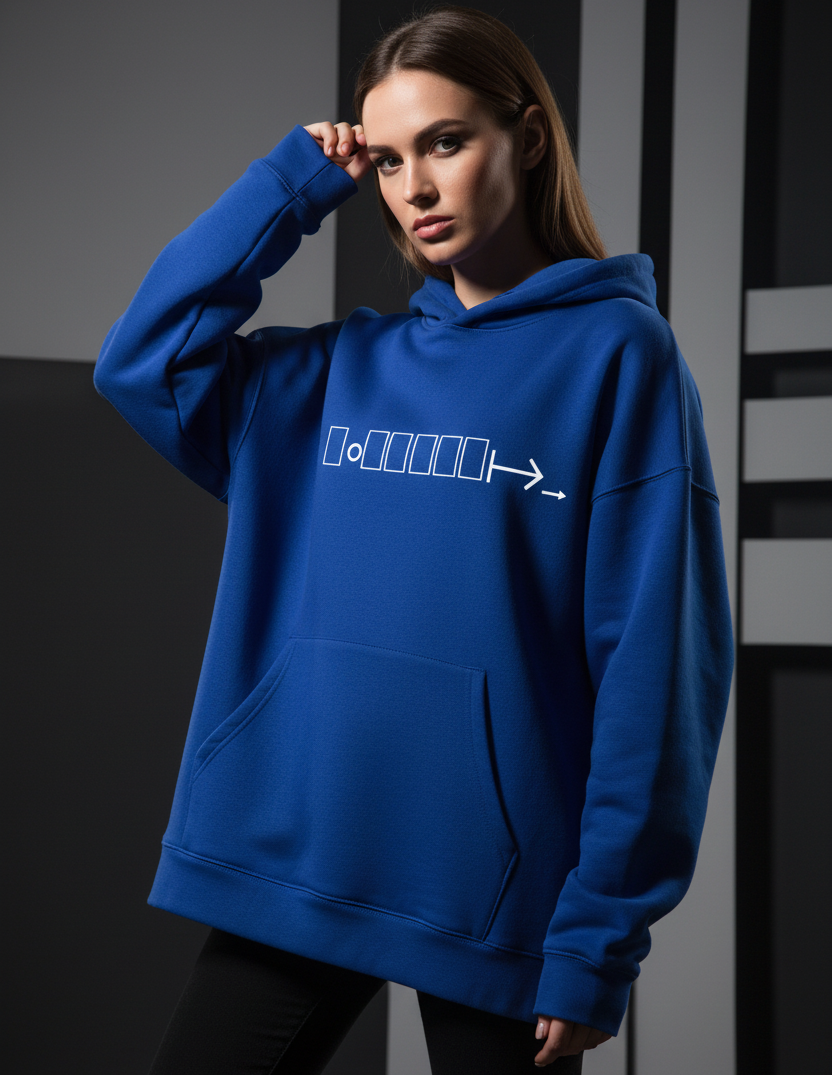 Blue Hoodie