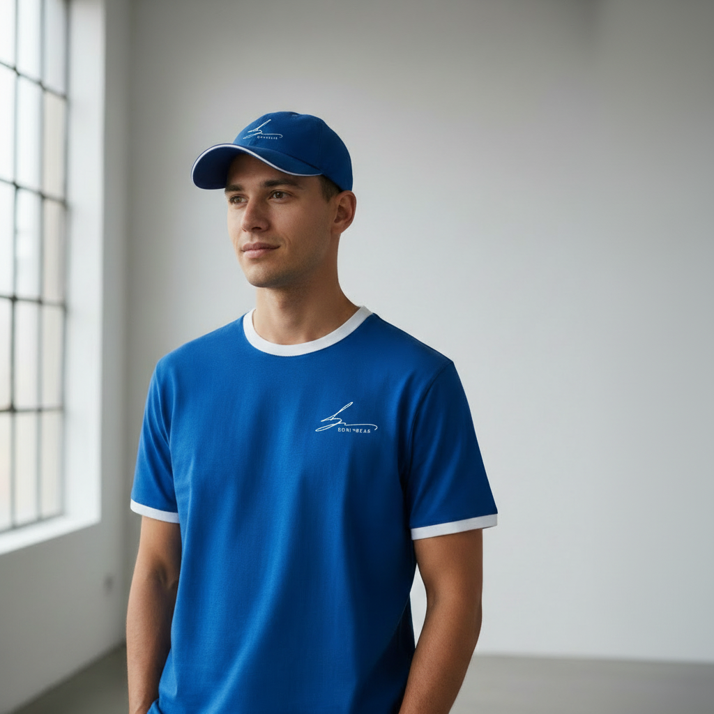 Blue set with Boniwear logo