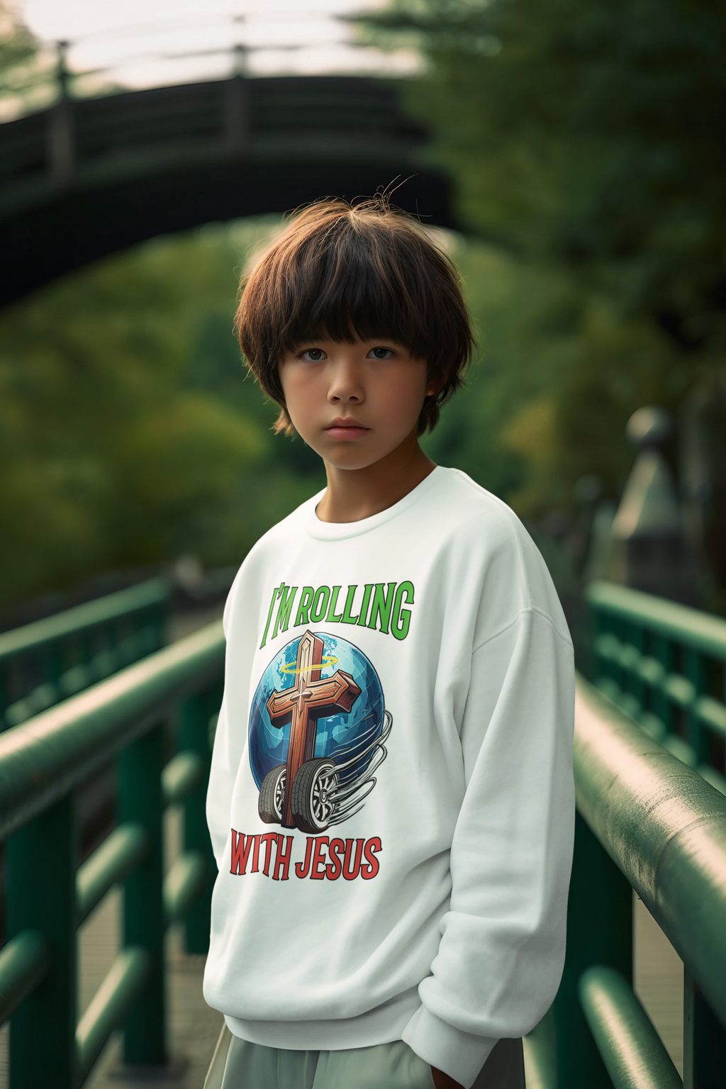 Rolling With Jesus Sweatshirt