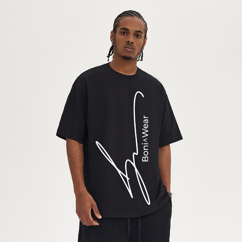 Boniwear Oversized T-Shirt - Script Logo