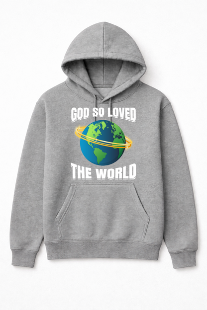 God So Loved Hoodie