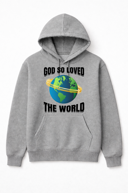 God So Loved Hoodie
