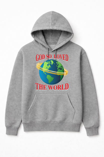God So Loved Hoodie