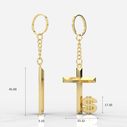 Cross Keychain