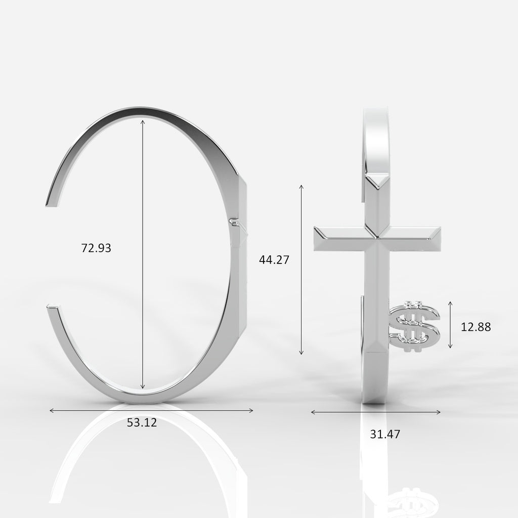 Bonijewelry Men's Bangle