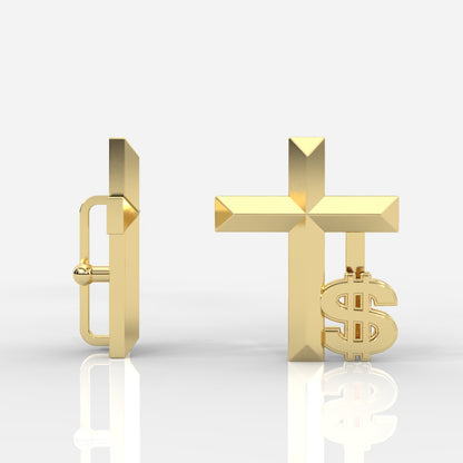 Men's Cross Belt Buckle